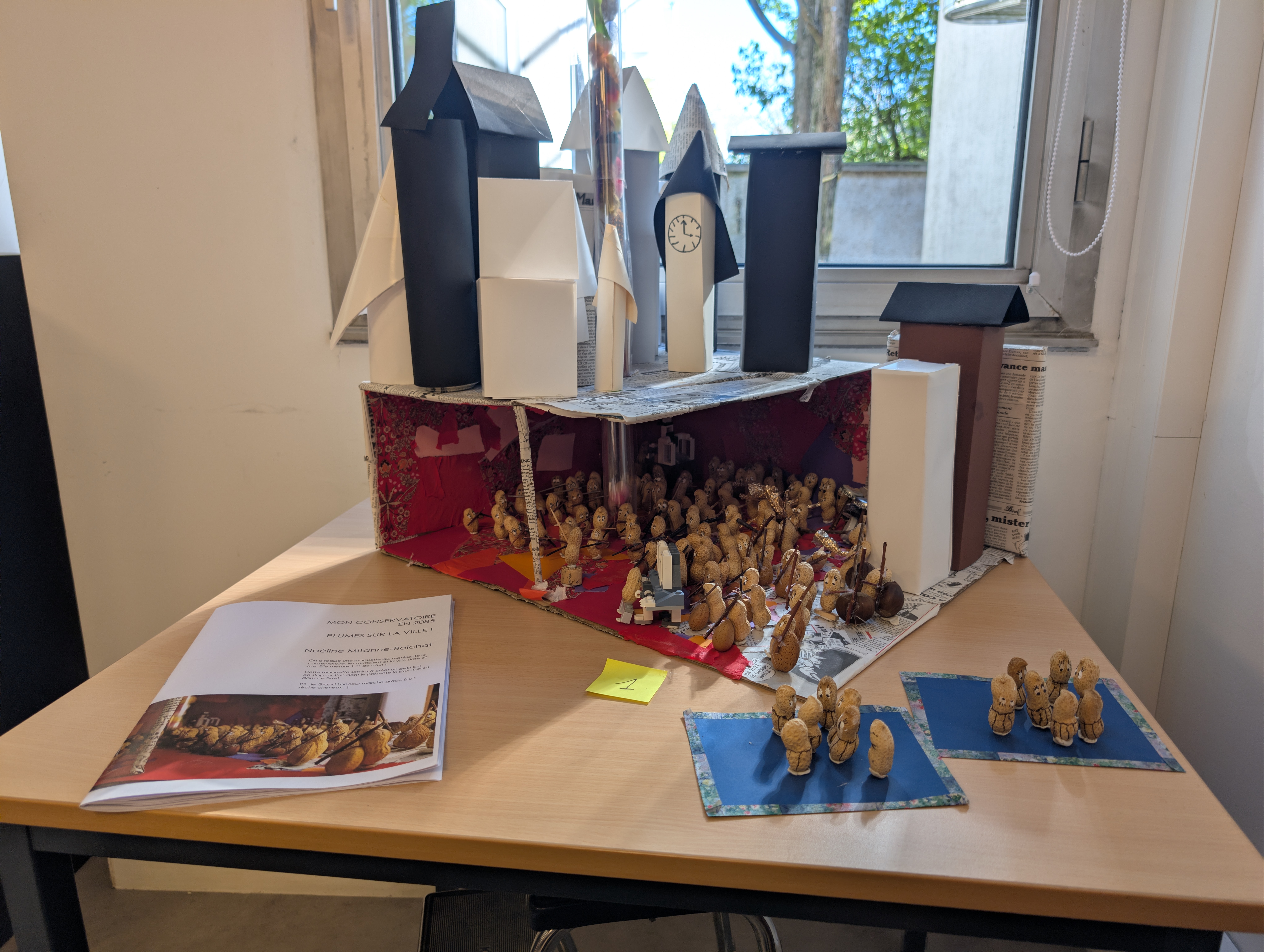 Exposition maquette et peanut people