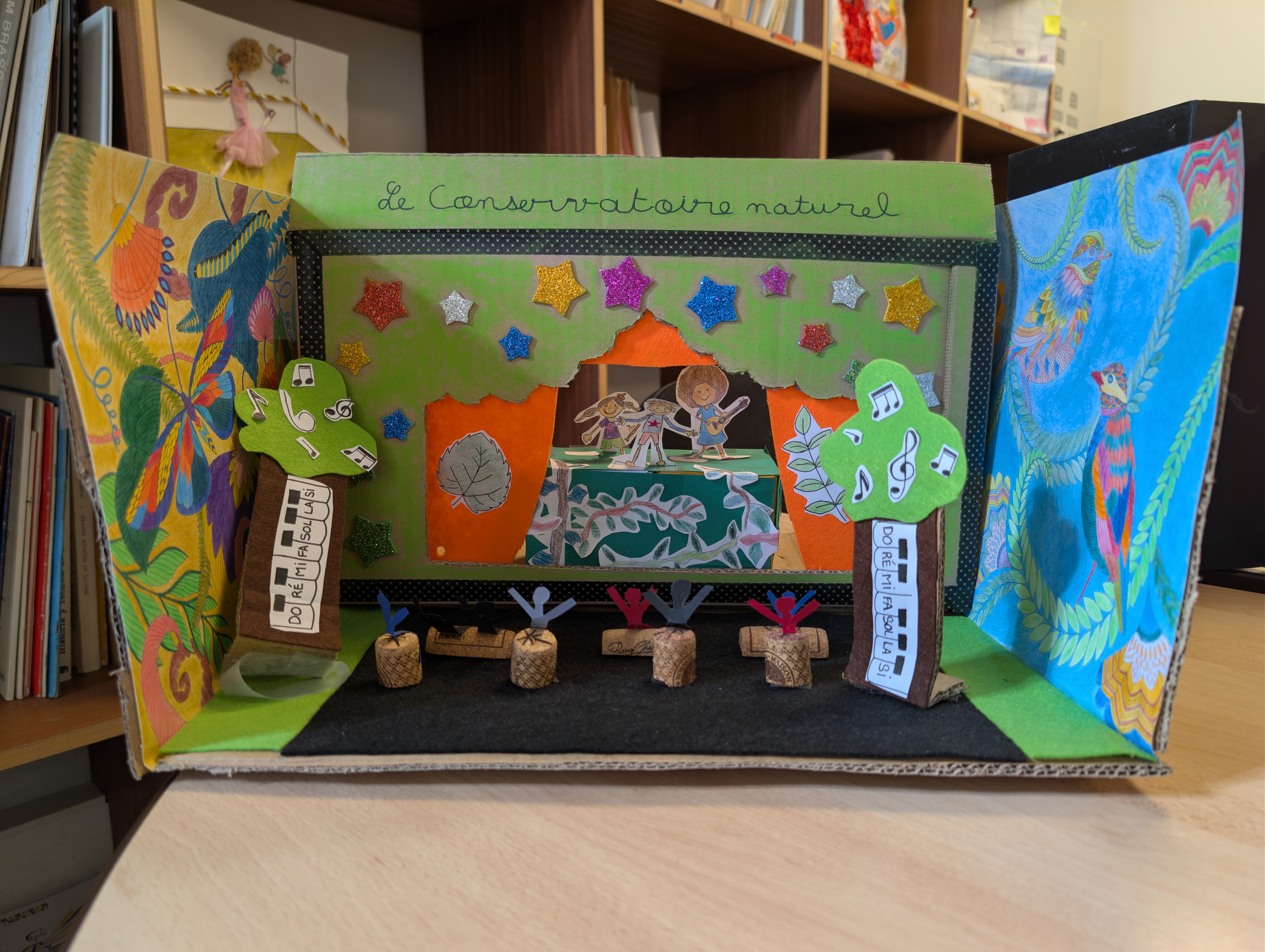Maquette Le Conservatoire Naturel scène